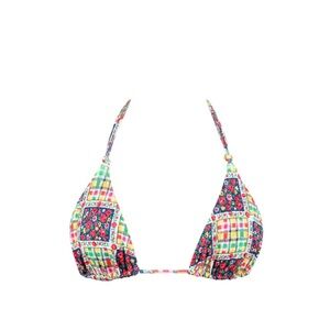 Heavy Manners Bikini M double string top and full cut bottoms dead stock print